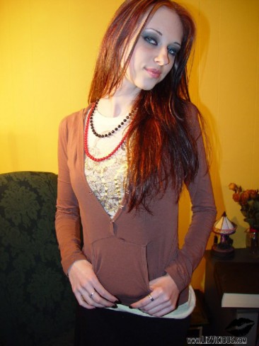 Liz Vicious is one of the redhead babes on our site. She is cute and enjoys teasing.